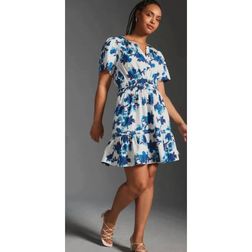 Anthropologie Somerset Mini Dress size L large
